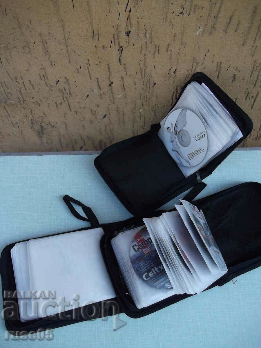 Lot of 3 pcs. case for and with CD/DVD - 5 Lot of 3 pcs. case for and with CD/DVD - 5