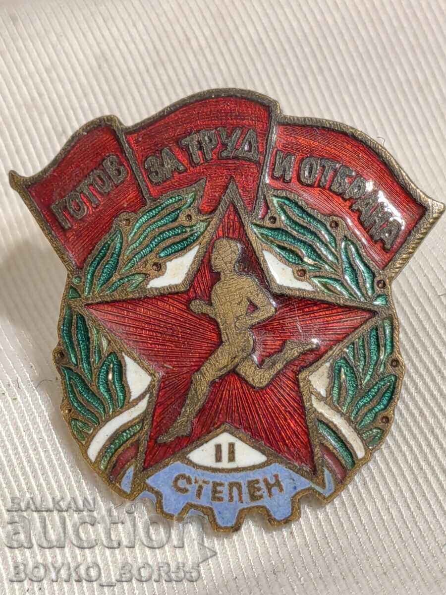 Social Badge Ready for Labor and Defense