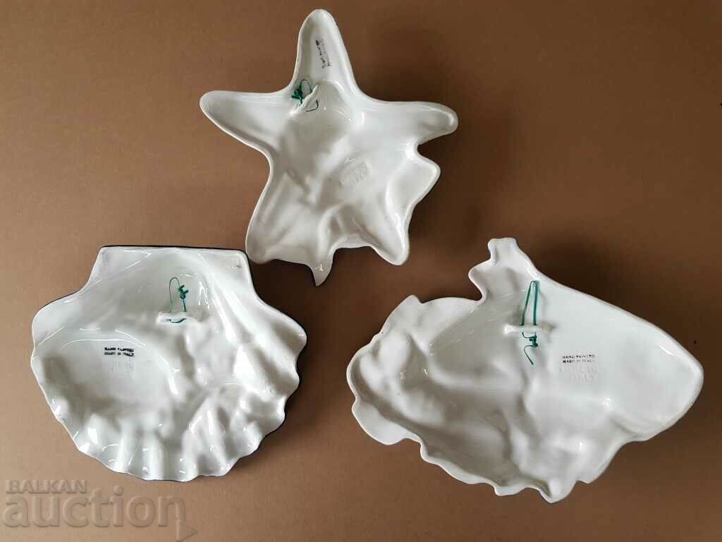 BEAUTIFUL Ceramic Porcelain 3 Nautical Wall Decorations - 5 BEAUTIFUL Ceramic Porcelain 3 Nautical Wall Decorations - 5