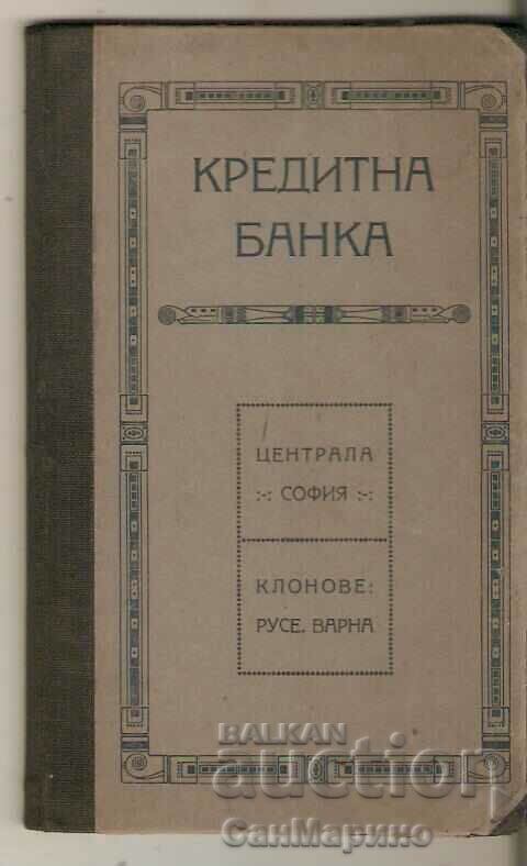 Credit Bank Savings Book 1929