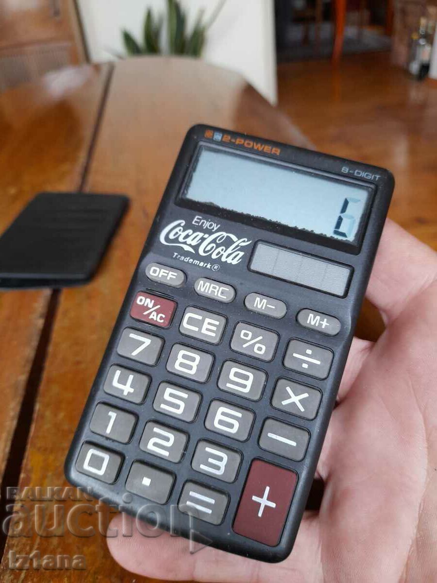 Auction Old Coca Cola calculator, Coca Cola Auction Old Coca Cola calculator, Coca Cola