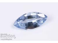 Blue Sapphire 0.63ct VS Ceylon Fluorescent Marquise Cut