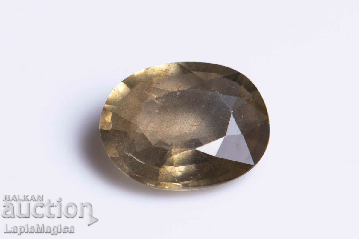 Yellow sapphire 1.73ct untreated oval cut