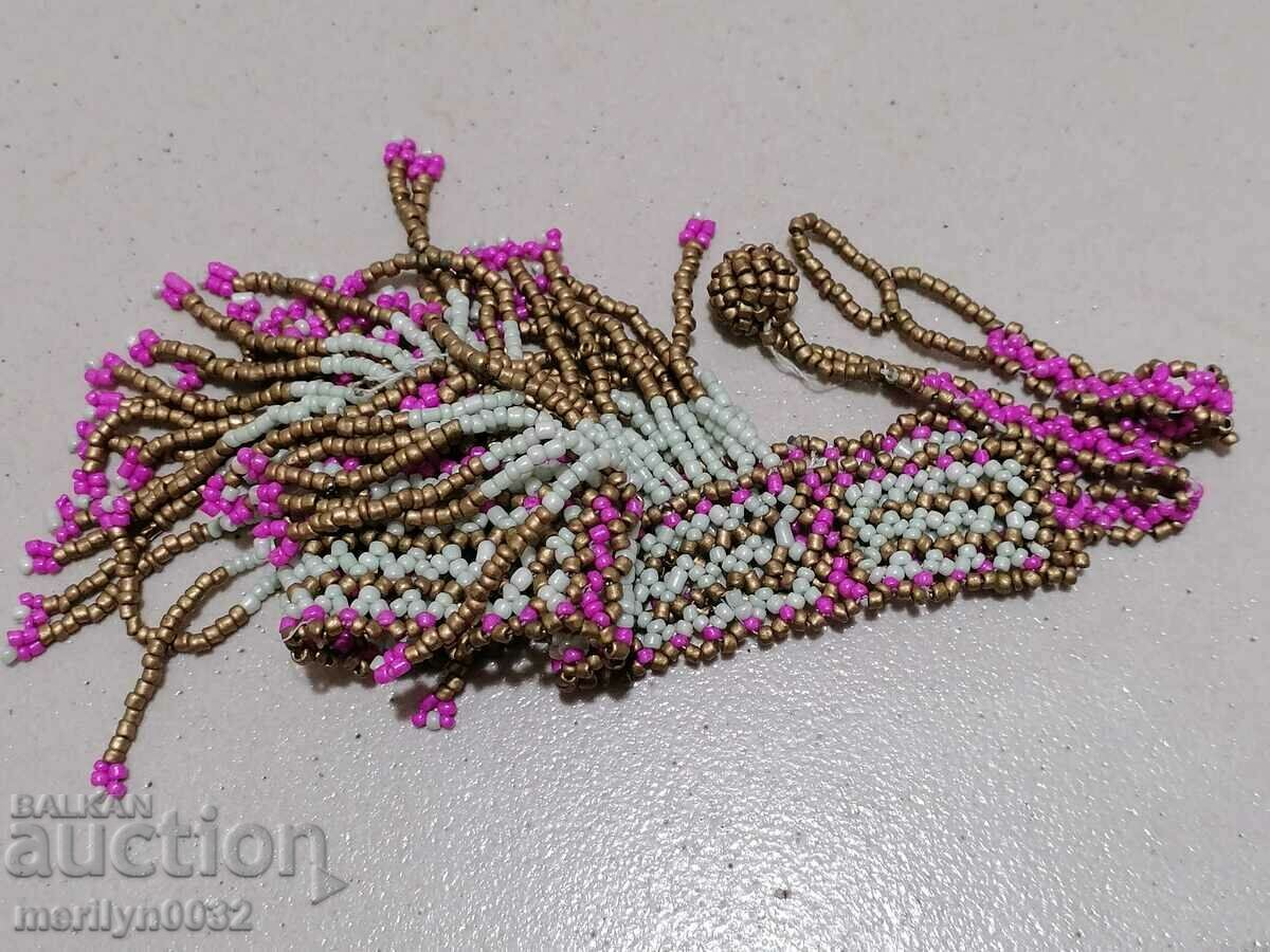 Bijuterii cu margele sezlong colier bijuterii bijuterii albastre - 5