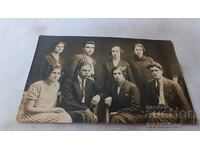 Photo Plovdiv Young men and women 1926