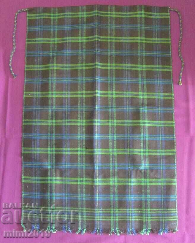 Folk Art Old Wool Apron for Women's Wear - 5 Folk Art Old Wool Apron for Women's Wear - 5