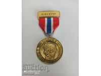 Medalie de argint norvegiană cu Aururi