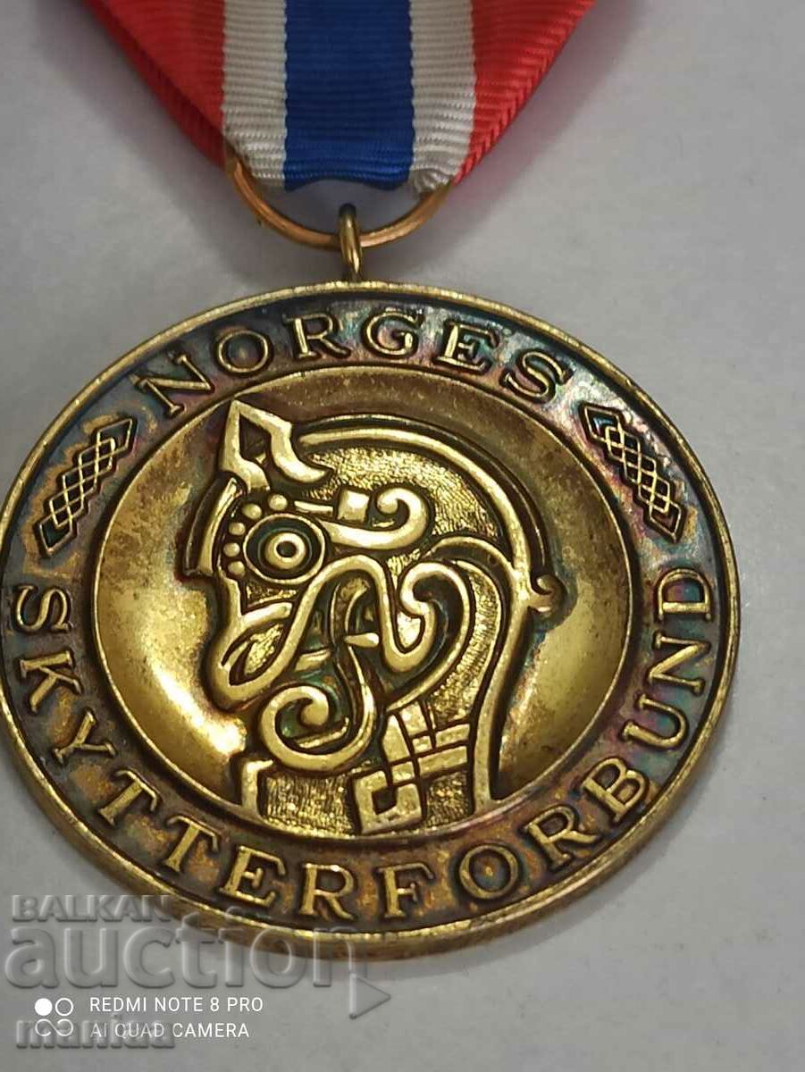 Norwegian Silver Medal with Gilt with price 99.99 BGN | € 51.12