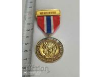 Norwegian Silver Medal with Gilt