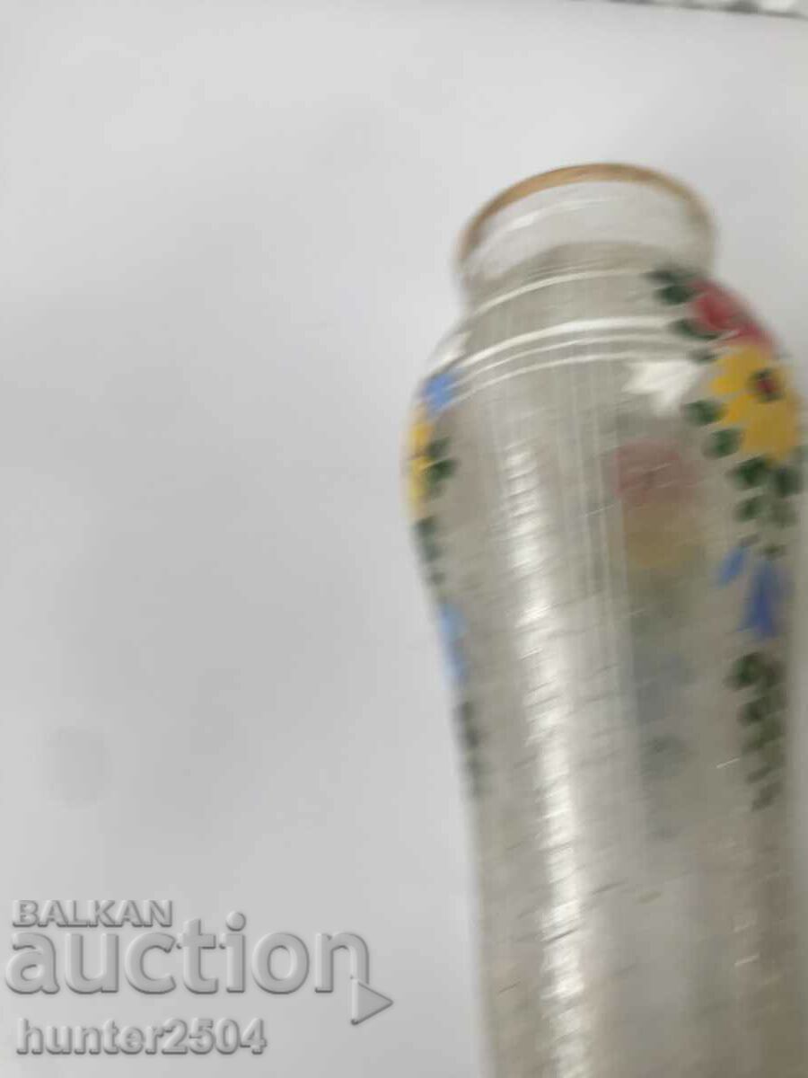 Delivery of Vase and glasses - hand painted Delivery of Vase and glasses - hand painted