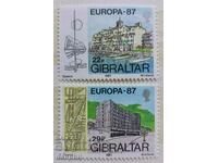Гибралтар 1987 Европа CEПT (**) чиста серия, неклеймована