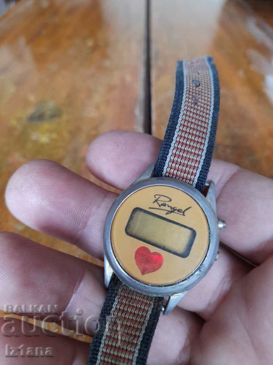 Old Rangel electronic watch with price 12.00 BGN | € 6.14 Old Rangel electronic watch with price 12.00 BGN | € 6.14