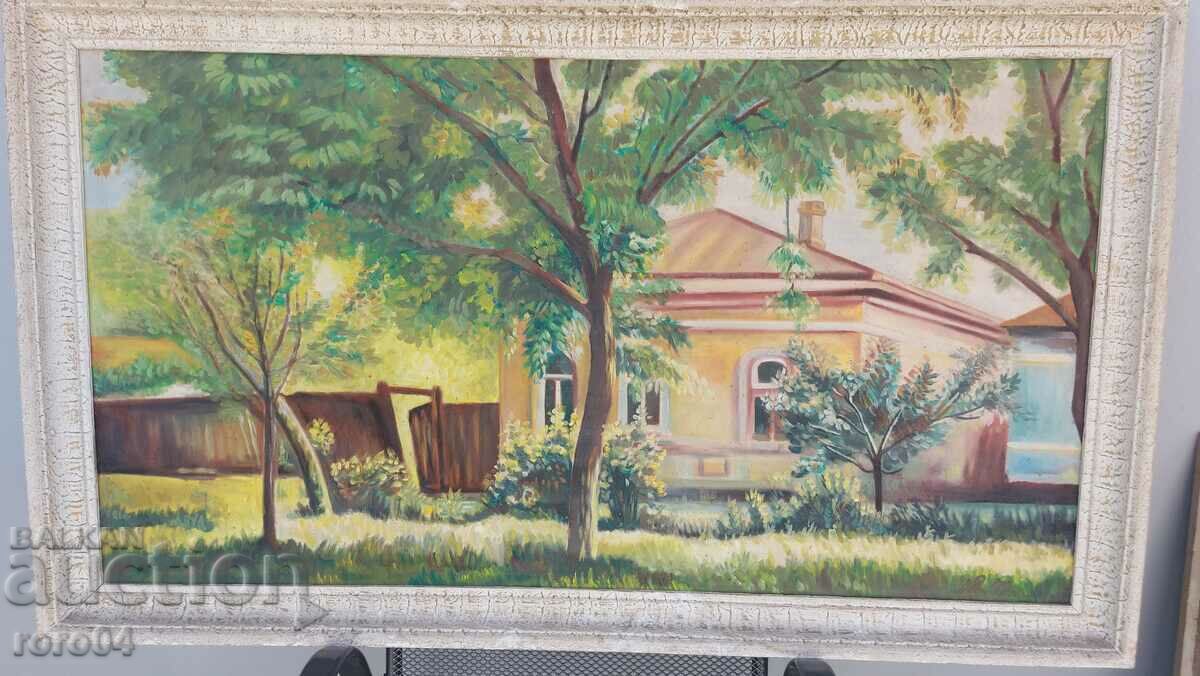 HUGE OLD PAINTING