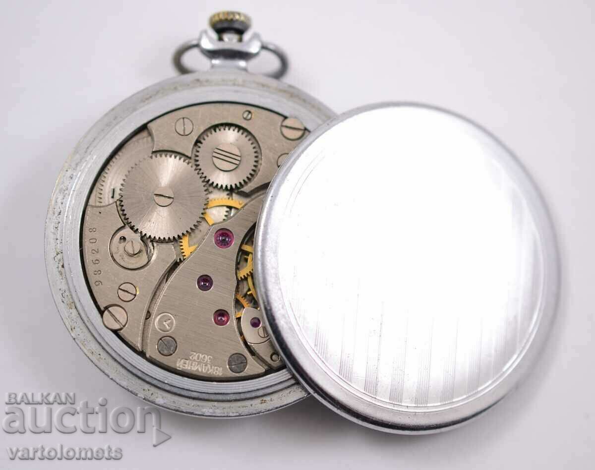 Auction MOLNIJA MOLNIJA pocket watch - works Auction MOLNIJA MOLNIJA pocket watch - works
