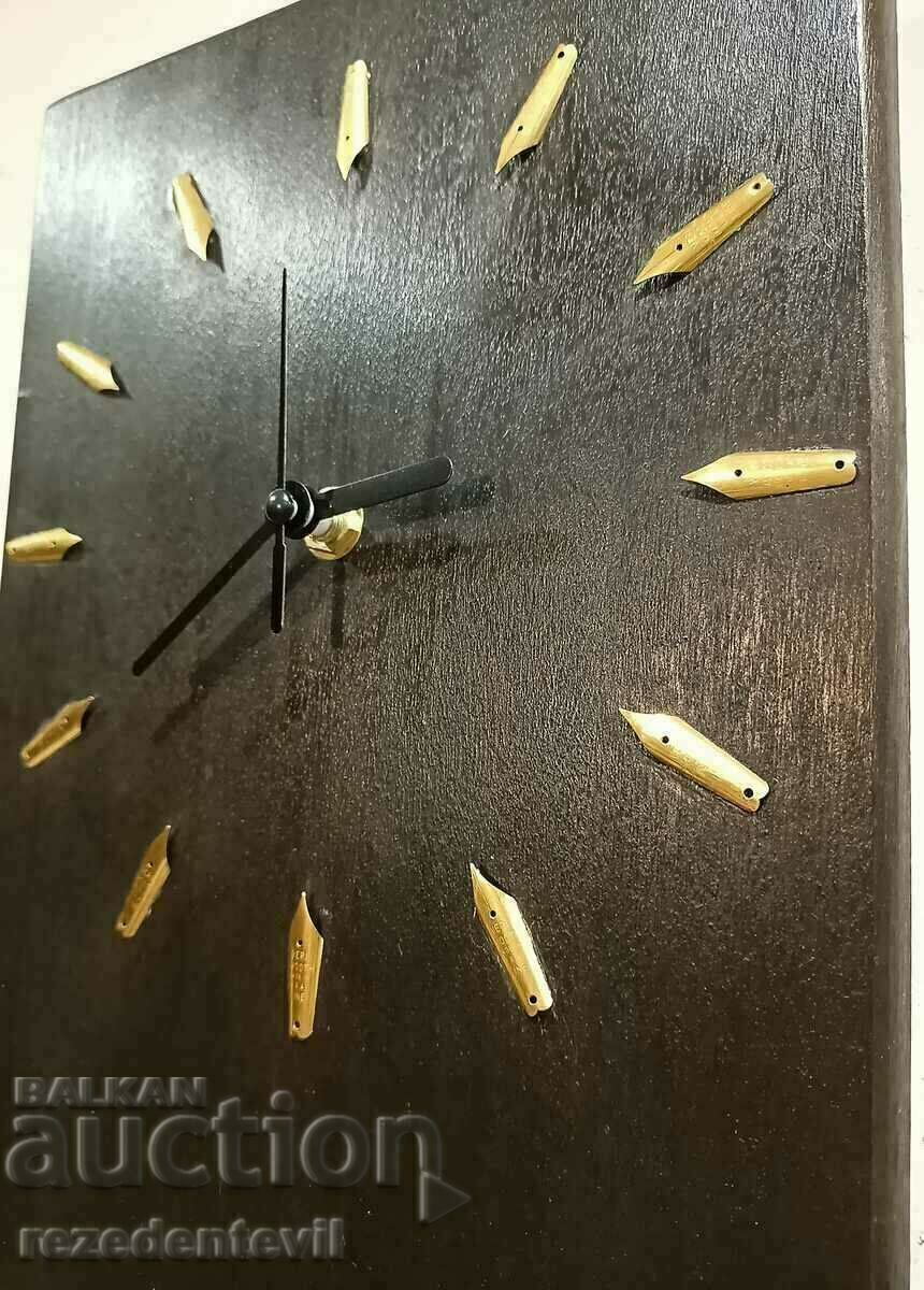 Ceas de perete Top Designer lucrat manual din lemn unic - 6 Ceas de perete Top Designer lucrat manual din lemn unic - 6