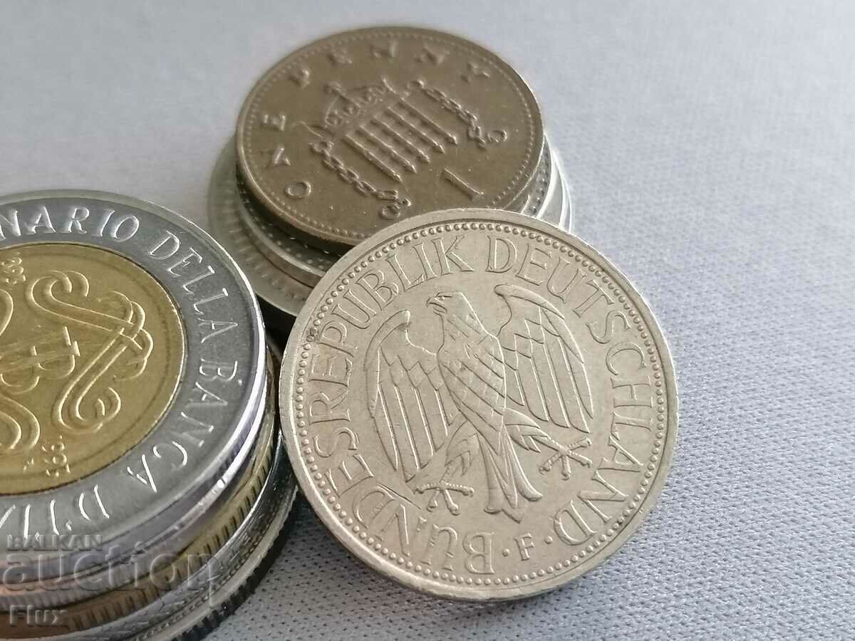 Coin - Germany - 1 mark | 1990 with price 5.25 BGN | € 2.68 Coin - Germany - 1 mark | 1990 with price 5.25 BGN | € 2.68