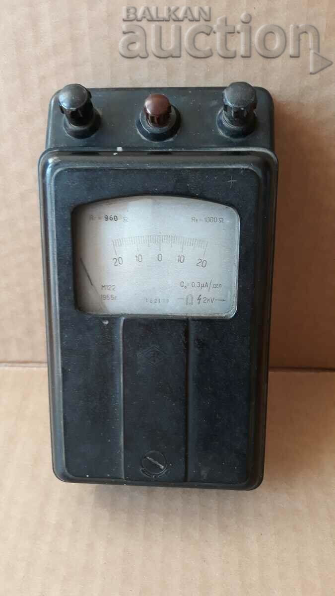 старинен Измервателен уред ретро винтидж