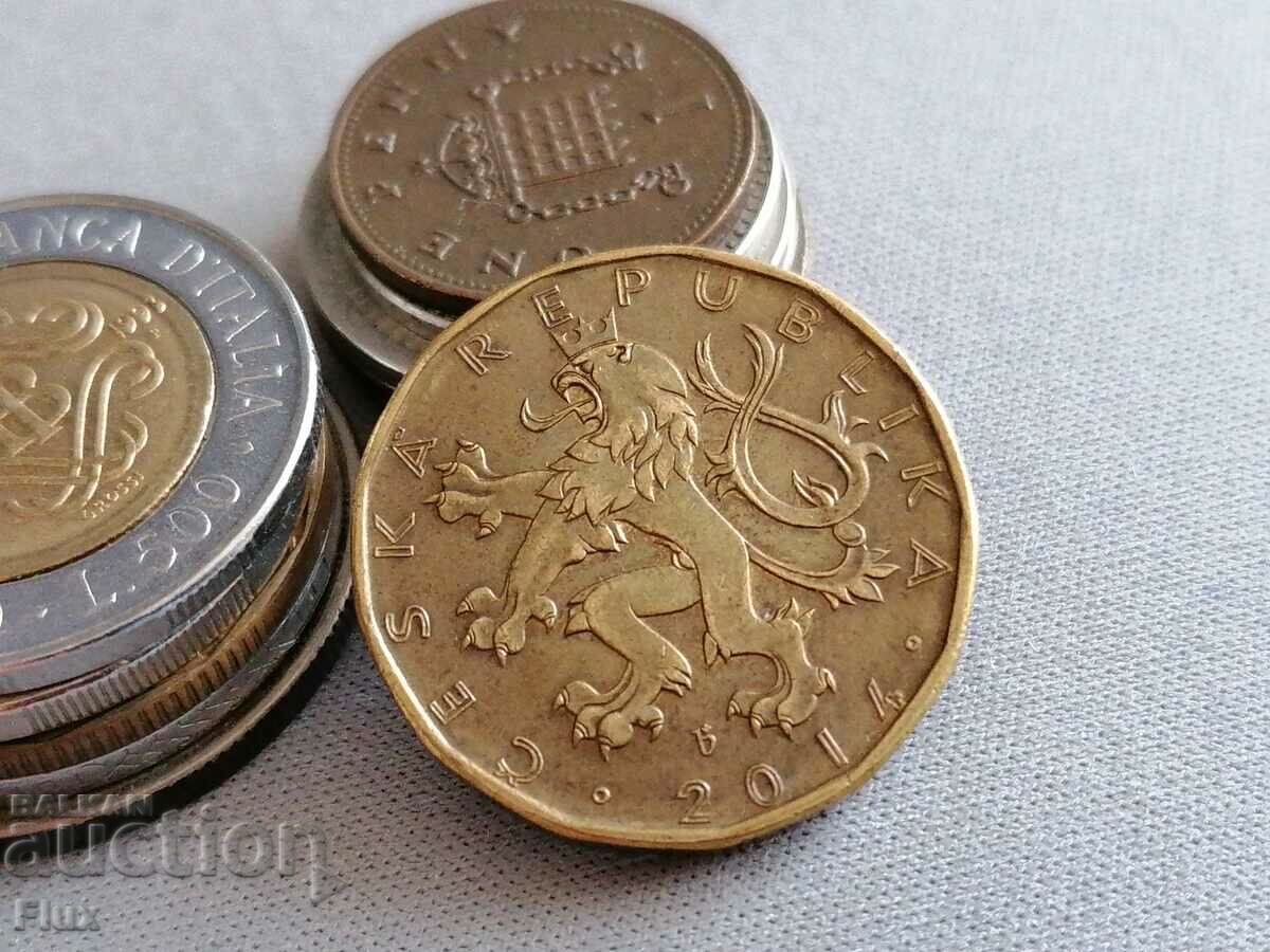 Coin - Czech Republic - 20 crowns | 2014 with price 3.00 BGN | € 1.53 Coin - Czech Republic - 20 crowns | 2014 with price 3.00 BGN | € 1.53