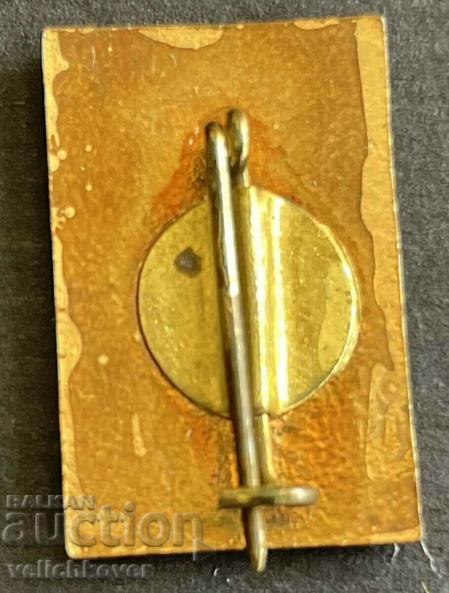 35494 Bulgaria sign soda plant Karl Marx Devnya enamel with price 8.00 BGN | € 4.09