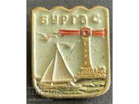 35502 Bulgaria sign coat of arms city of Burgas