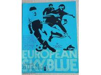 Program de fotbal - Coventry - Tracia / Botev / Plovdiv 1970