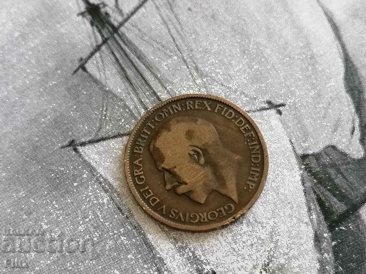 Coin - Great Britain - 1/2 (half) penny | 1918 with price 4.50 BGN | € 2.30 Coin - Great Britain - 1/2 (half) penny | 1918 with price 4.50 BGN | € 2.30