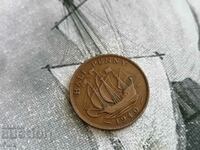 Монета - Великобритания - 1/2 (половин) пени | 1940г.