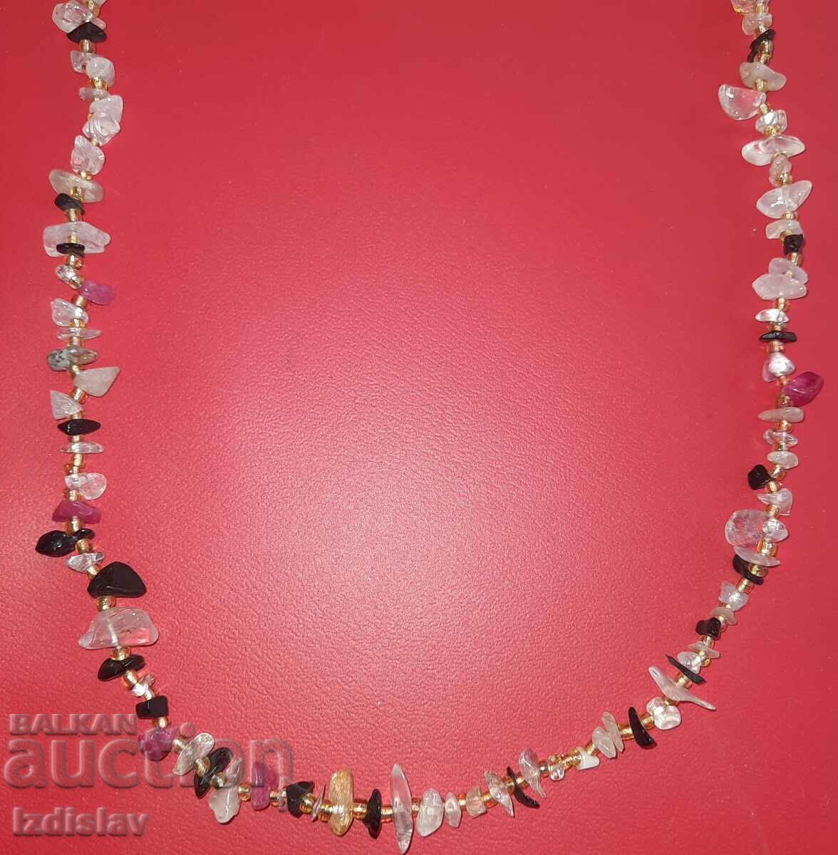 Delivery of Necklace made of natural stones. Delivery of Necklace made of natural stones.