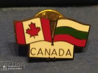 Insigna Canada și Bulgaria