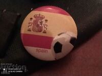 Значка футбол Испания