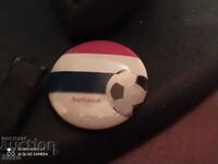 Netherlands football badge