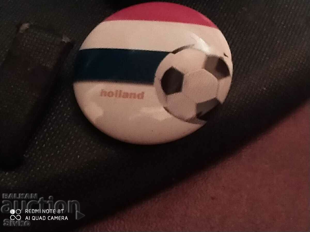 Netherlands football badge
