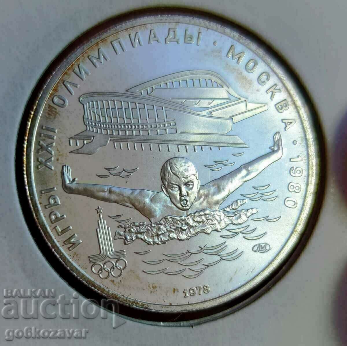 Rusia URSS 5 ruble 1978 Jubileu de argint Dovada UNC cu preț 78.90 BGN | € 40.34 Rusia URSS 5 ruble 1978 Jubileu de argint Dovada UNC cu preț 78.90 BGN | € 40.34