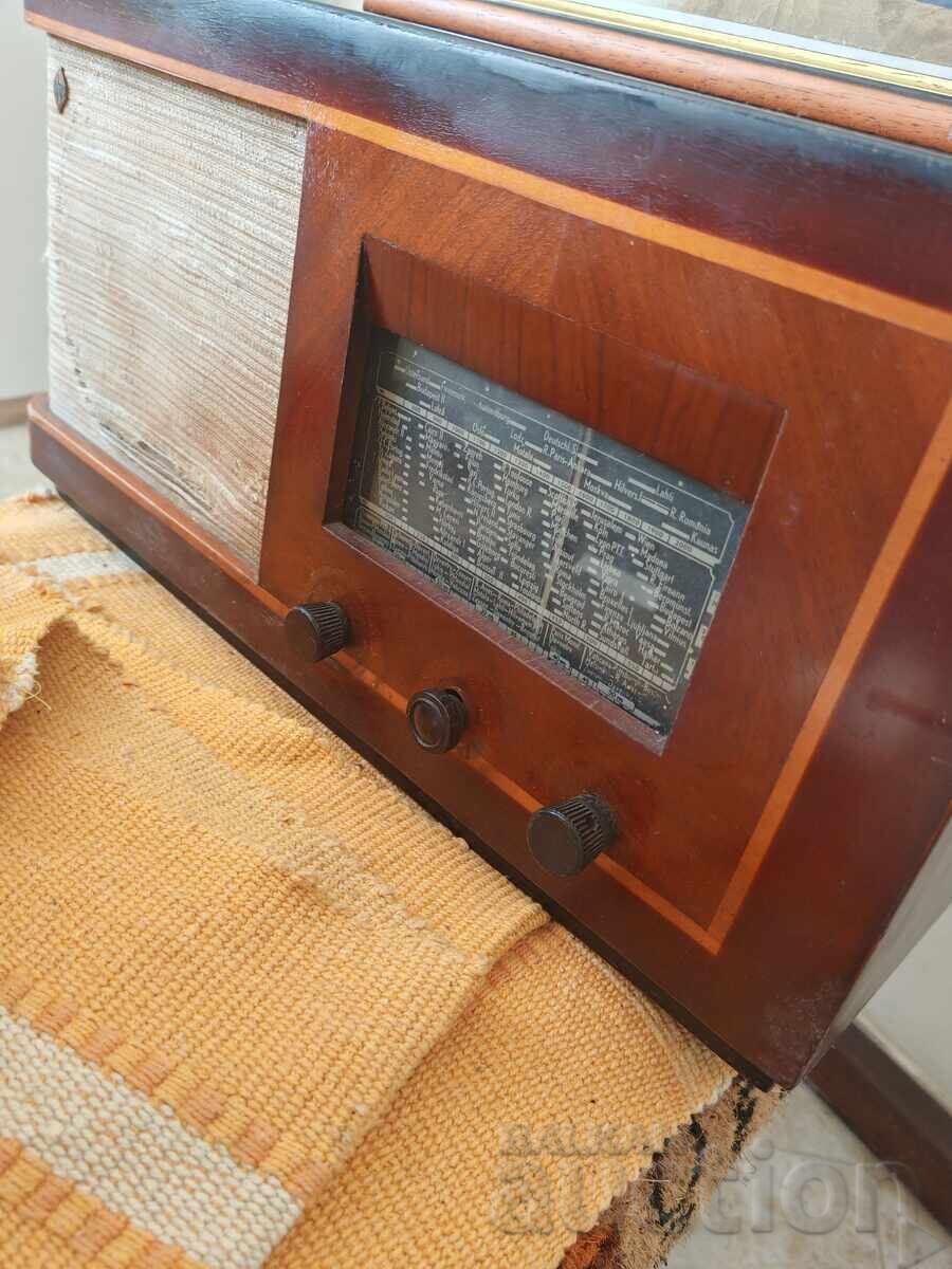 Супер Рядко Старо Радио SIERA s133b Белгия 1941-42 г - 6