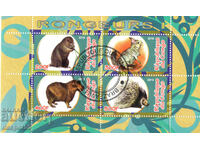2010. Конго (Бразавил). Гризачи - Illegal Stamp. Блок.