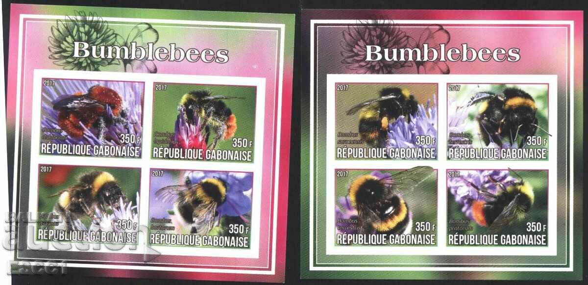 Clean Blocks Fauna Earth Bees 2017 from Gabon