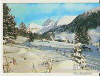 Card Bulgaria Peisaj de iarnă 26*