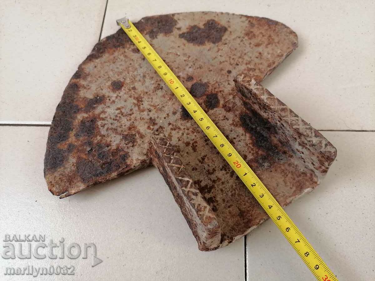 Old forged plow, plow, lemish - 5 Old forged plow, plow, lemish - 5