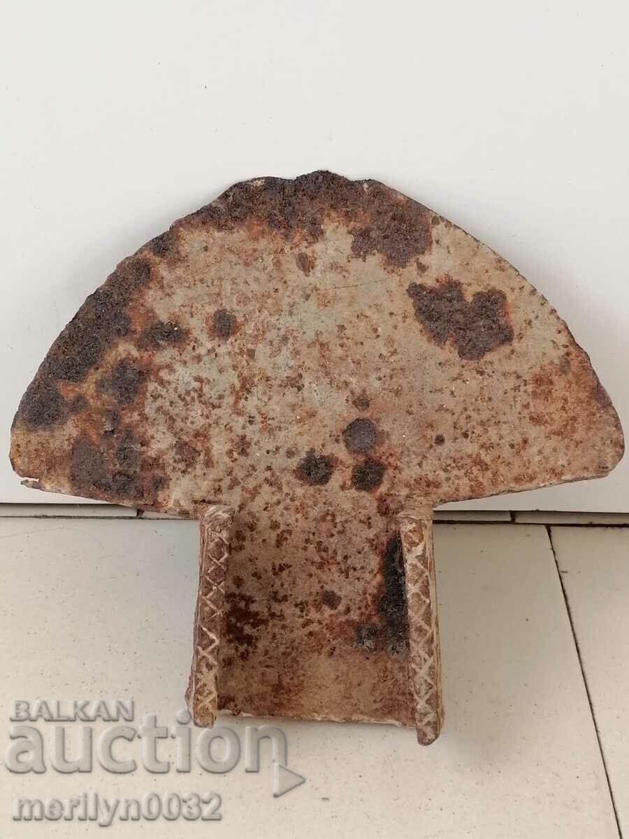 Old forged plow, plow, lemish - 7 Old forged plow, plow, lemish - 7