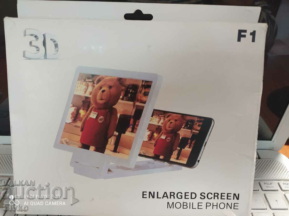 Frame stereo zoom for telephone