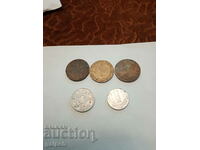 GERMANY/GDR COINS - 1950, 66, 68, 89 - 5 pcs. - BGN 1.5