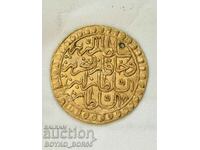 Monedă de aur 1 Zeri Mahbub 1171/1757 Mustafa III Otoman