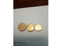 R BULGARIA COINS - 1997 - 3 τεμ. - 0,6 λέβα