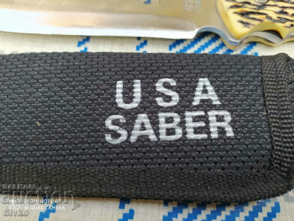 Knife USA SABER - S with price 2.00 BGN | € 1.02 Knife USA SABER - S with price 2.00 BGN | € 1.02