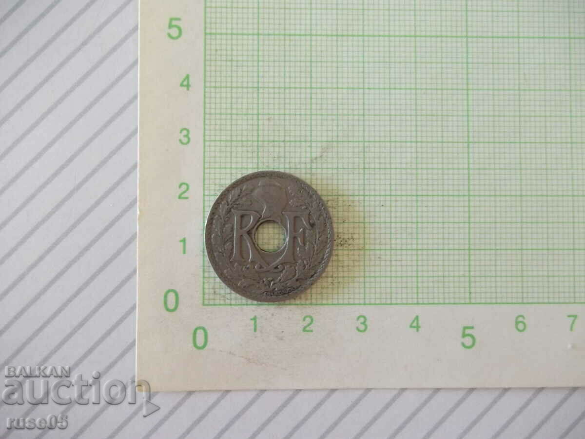 Coin "25 CMES / centime / - France - 1925." with price 2.00 BGN | € 1.02 Coin "25 CMES / centime / - France - 1925." with price 2.00 BGN | € 1.02