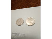 SPAIN COINS - 1957.75 - 2 pcs. - BGN 1.5