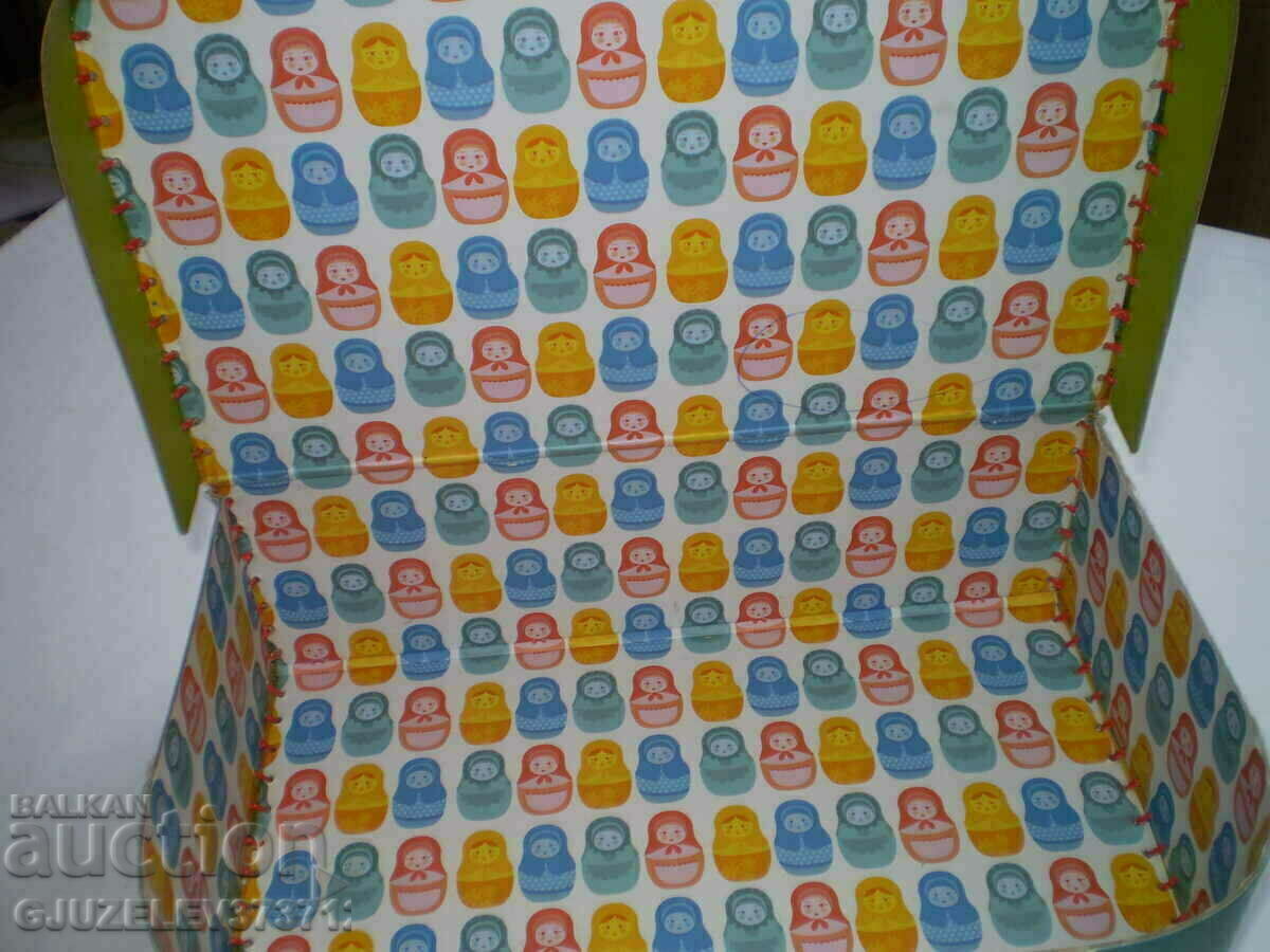 Retro matryoshka cardboard suitcase - 5 Retro matryoshka cardboard suitcase - 5