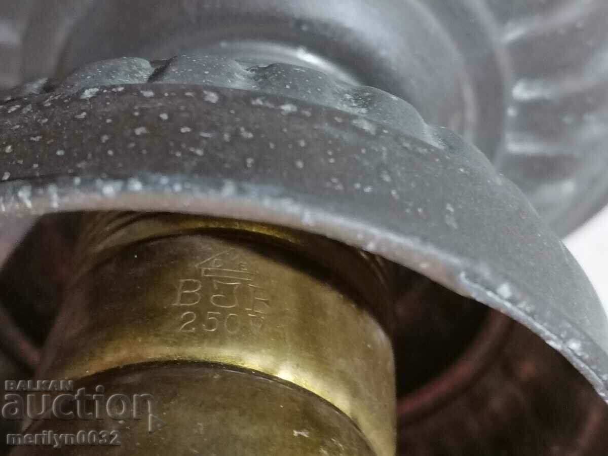 Delivery of Old glass lampshade lampion electric lamp Delivery of Old glass lampshade lampion electric lamp