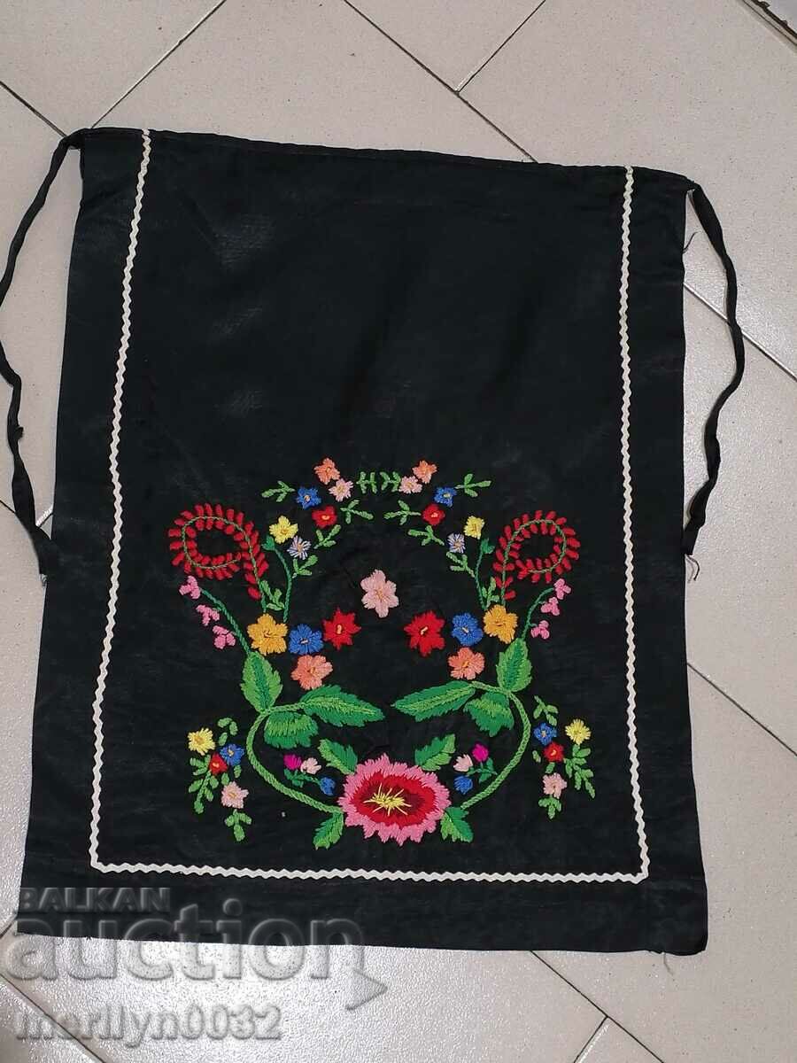 Old children's embroidered embroidered apron costume