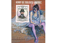 2013. Burundi. Henri de Toulouse - Lautrec. Block.